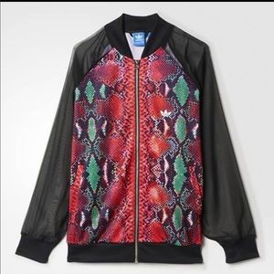 Adidas snakeskin jacket